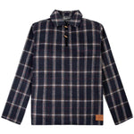 PLAID BRUSHED FLANNEL TUNIC
