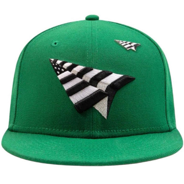 KELLY GREEN CROWN 9FIFTY SNAPBACK HAT